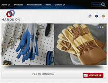 Tablet Screenshot of gohands-on.com